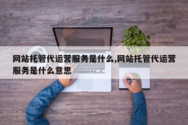 网站托管代运营服务是什么,网站托管代运营服务是什么意思
